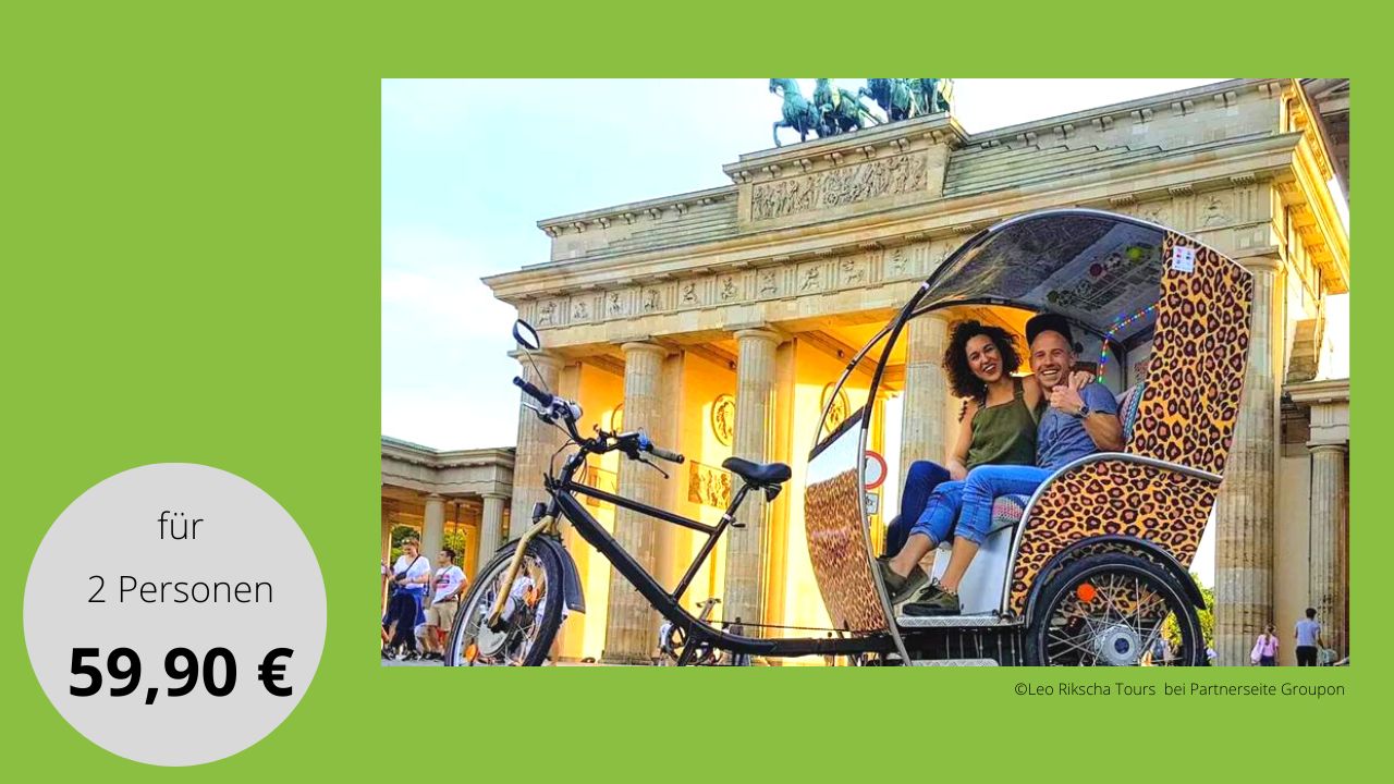 Rikscha-Tour Berlin