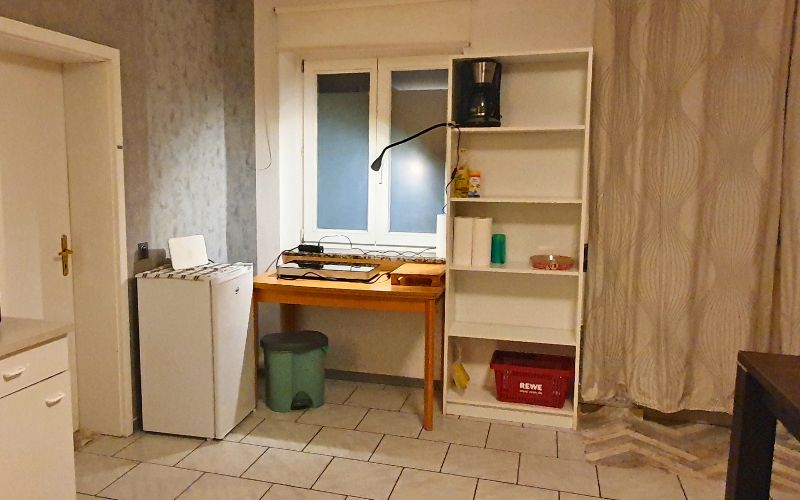 Kuchenbereich Monteurunterkunft Damerowstr. Berlin