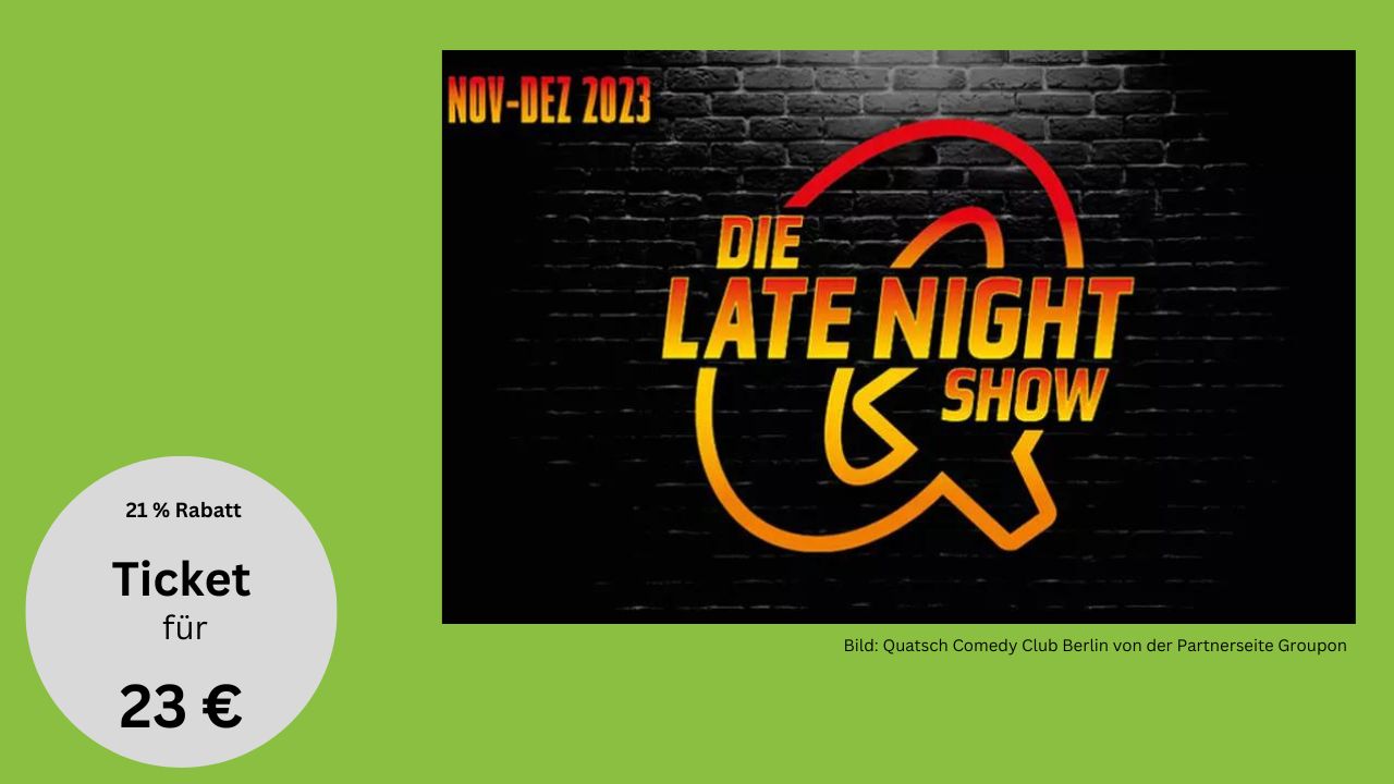 Late-Night-Show im Quatsch Comedy Club Berlin