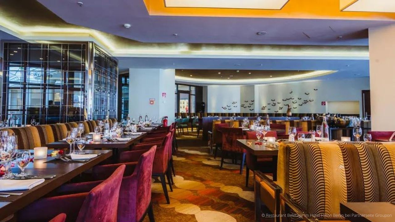 Fruehstuecksbuffet im Hotel Hilton Berlin2