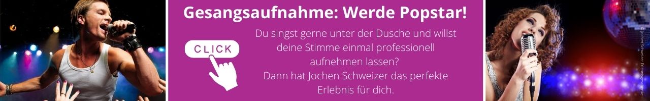 Jochen Schweizer Erlebnisgeschenke Gesang