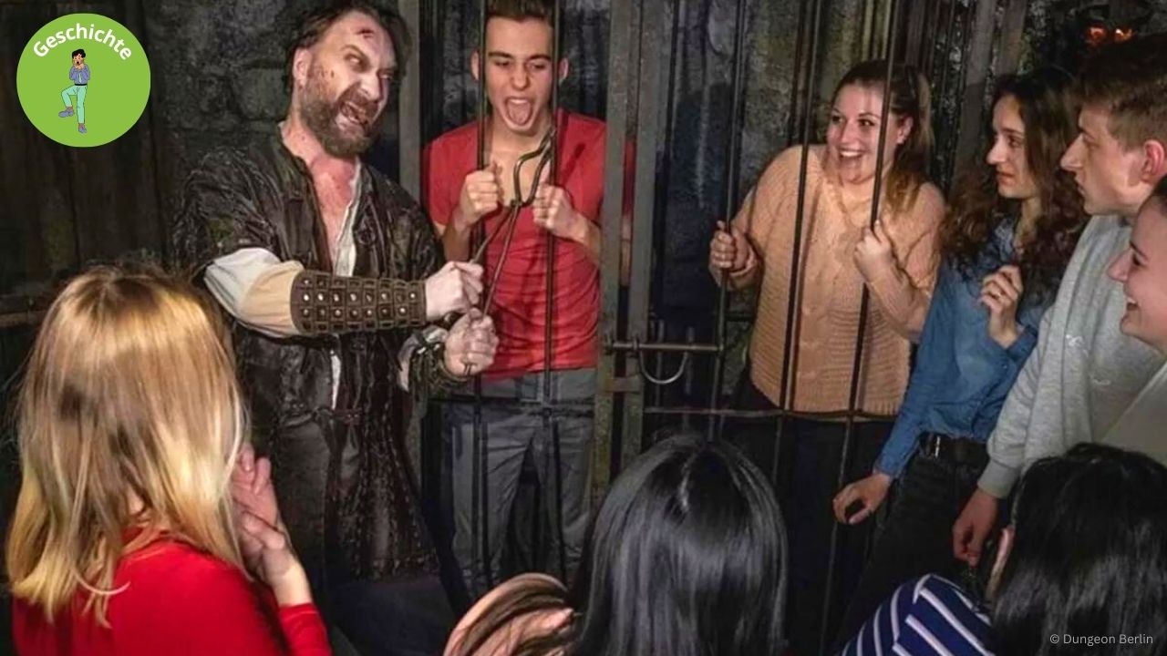 Auf der Klassenfahrt nach Berlin wird es schaurig: Besuch im Dungeon
