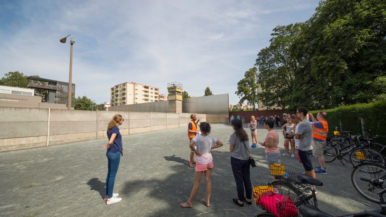 Eine Fahrradtour entlang der Berliner Mauer