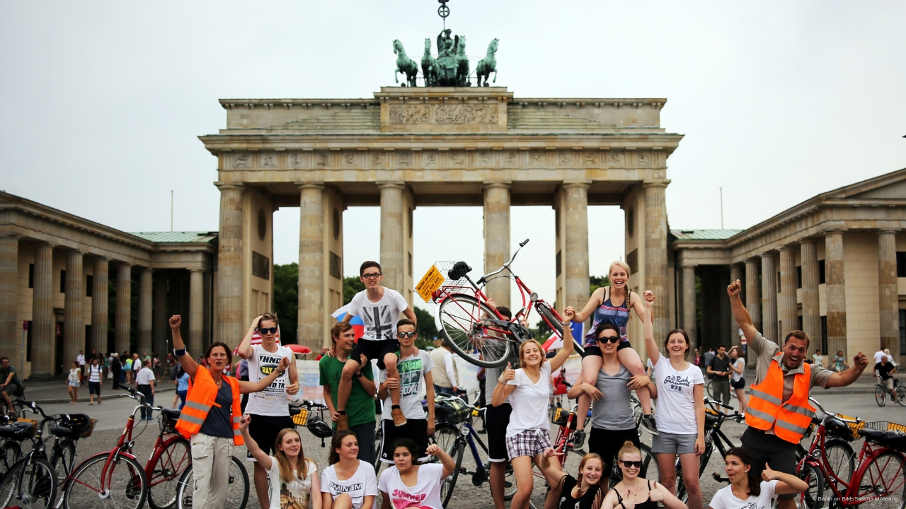 Radtour Berlin Brandenburger Tor