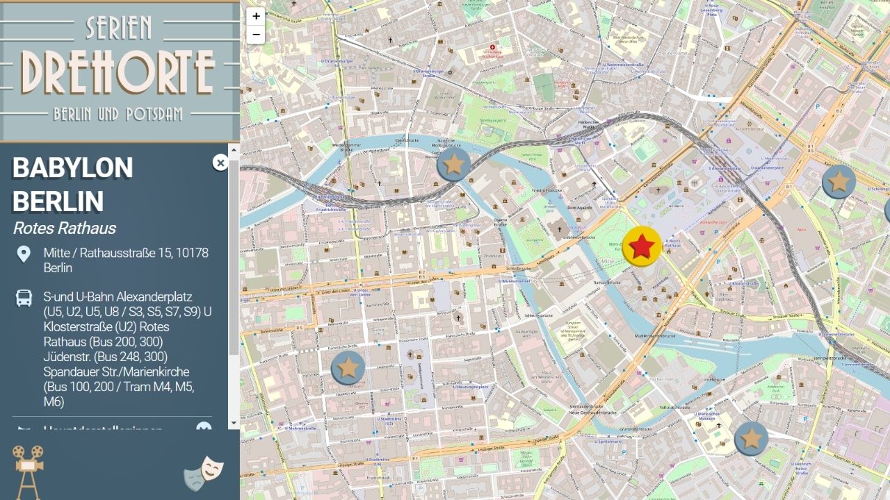 interaktive Karte Drehorte in Berlin1