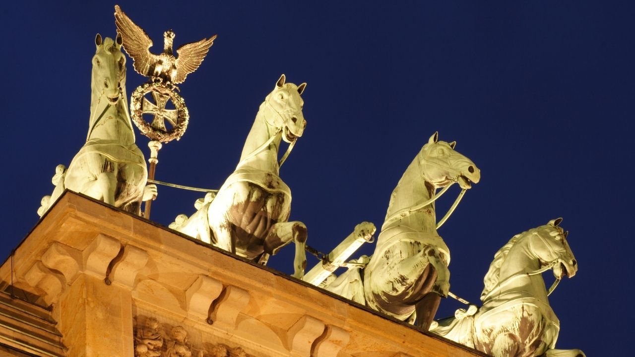 Quadriga auf dem Brandenburger Tor1