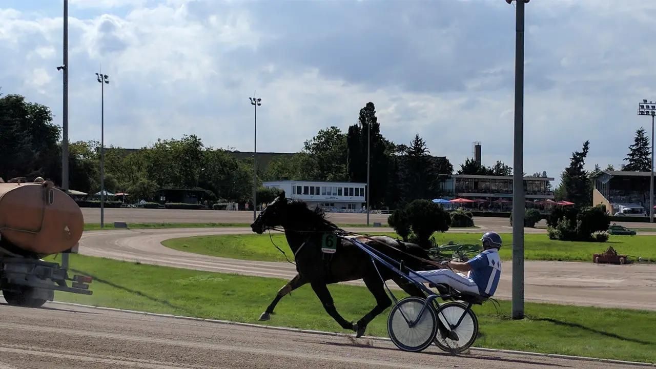 The Horse Race Track Mariendorf in Berlin