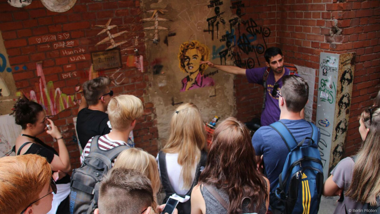 Graffiti & Streetart Workshop mit der Schulklasse in Berlin