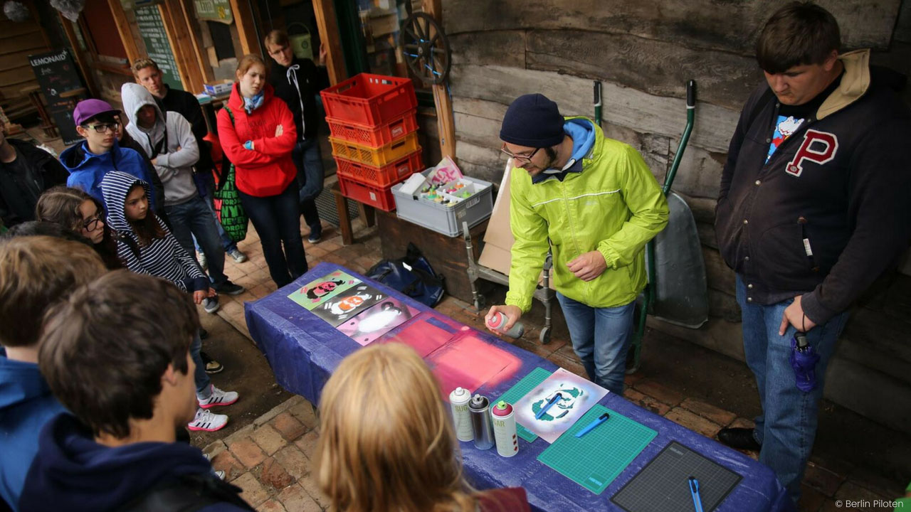Graffiti Workshop Berlin 2