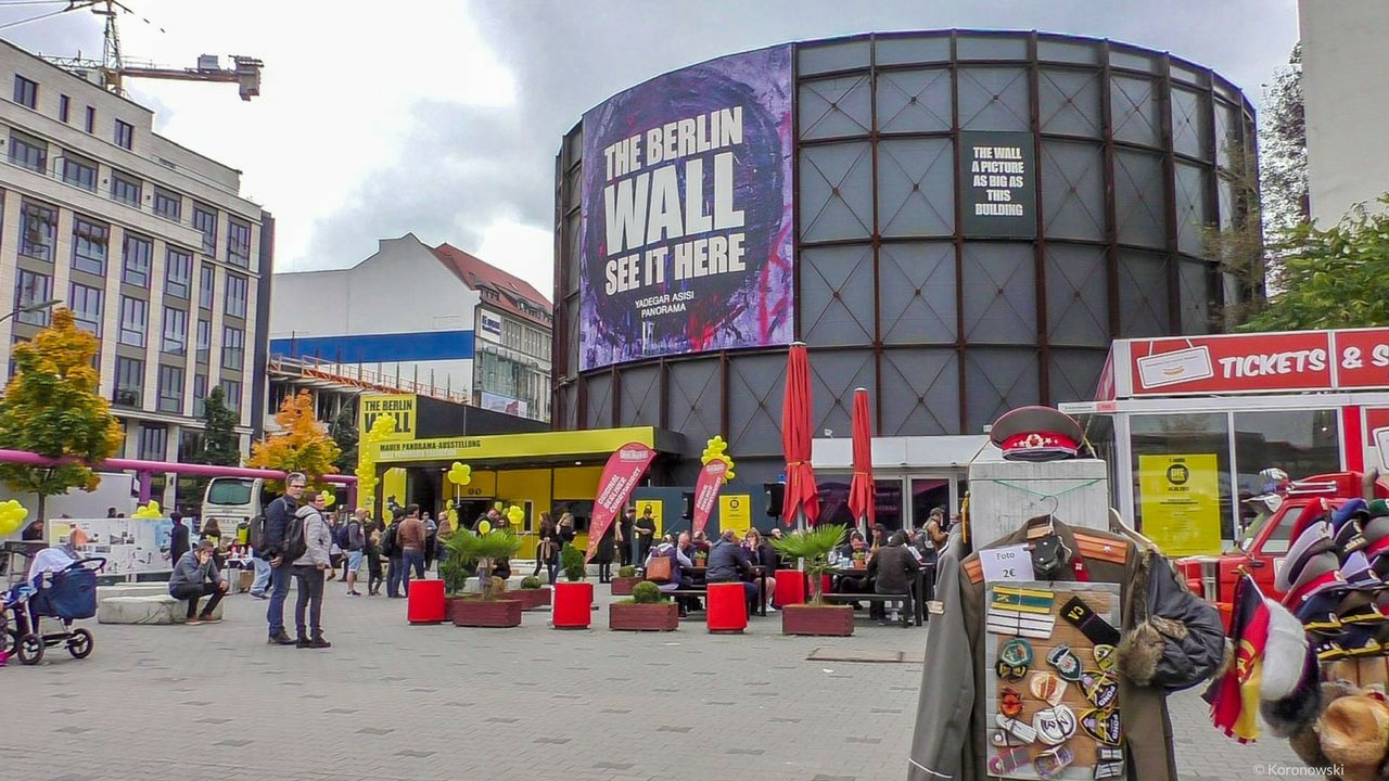 Besuchen Sie das asisi Panorama "Die Mauer" in Berlin.