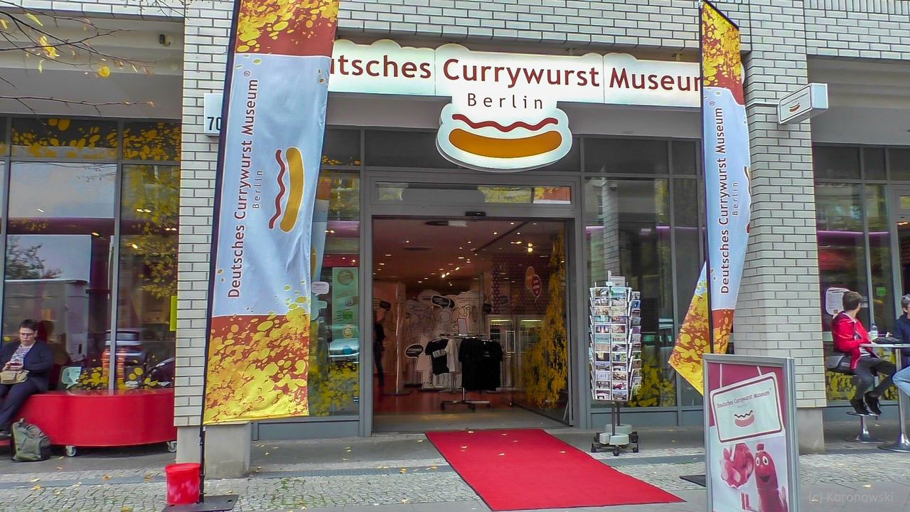German “Currywurst“ Museum in Berlin