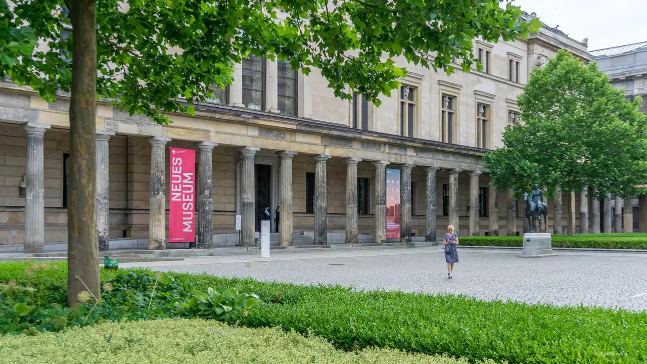 New Museum on Museum Island in Berlin