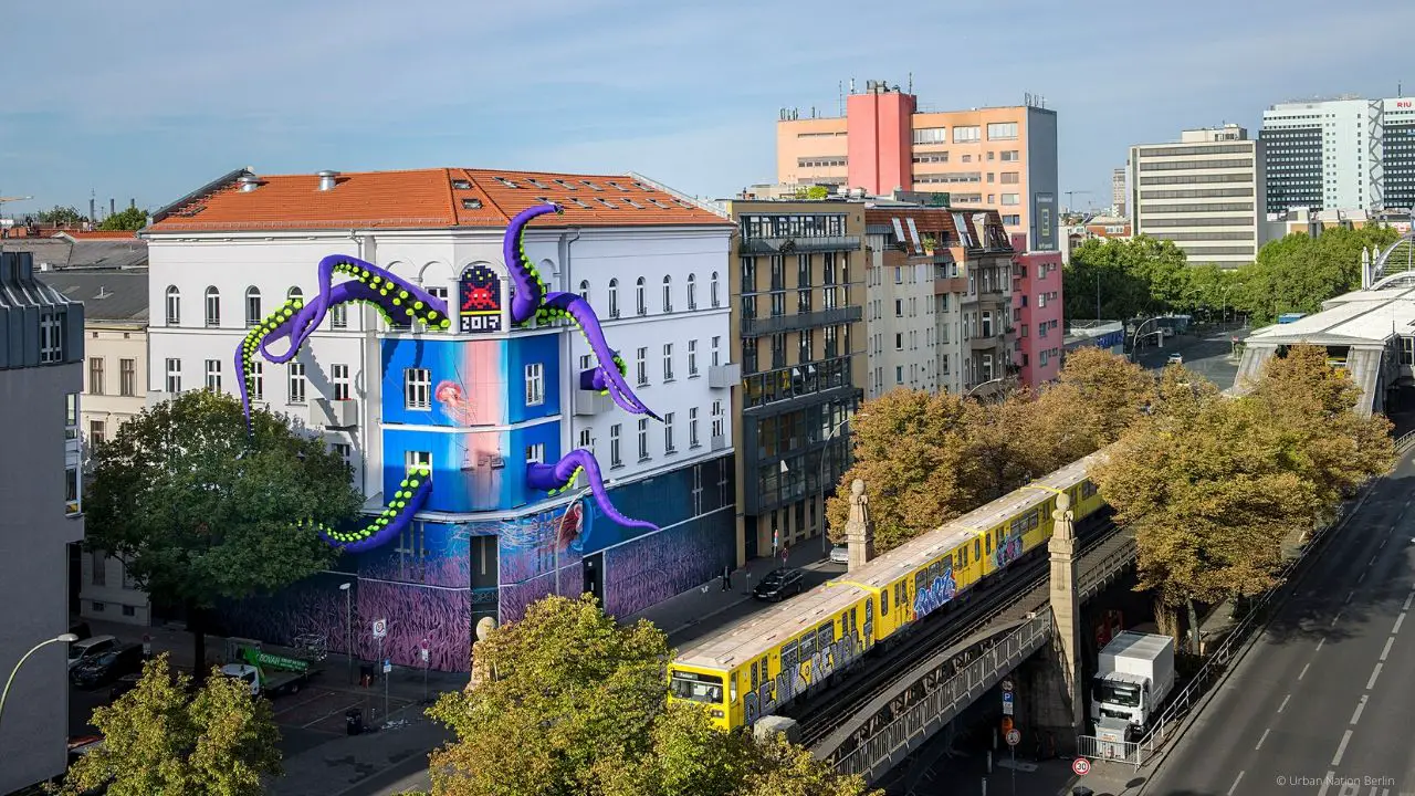 Kostenfrei ins Urban Nation in Berlin.