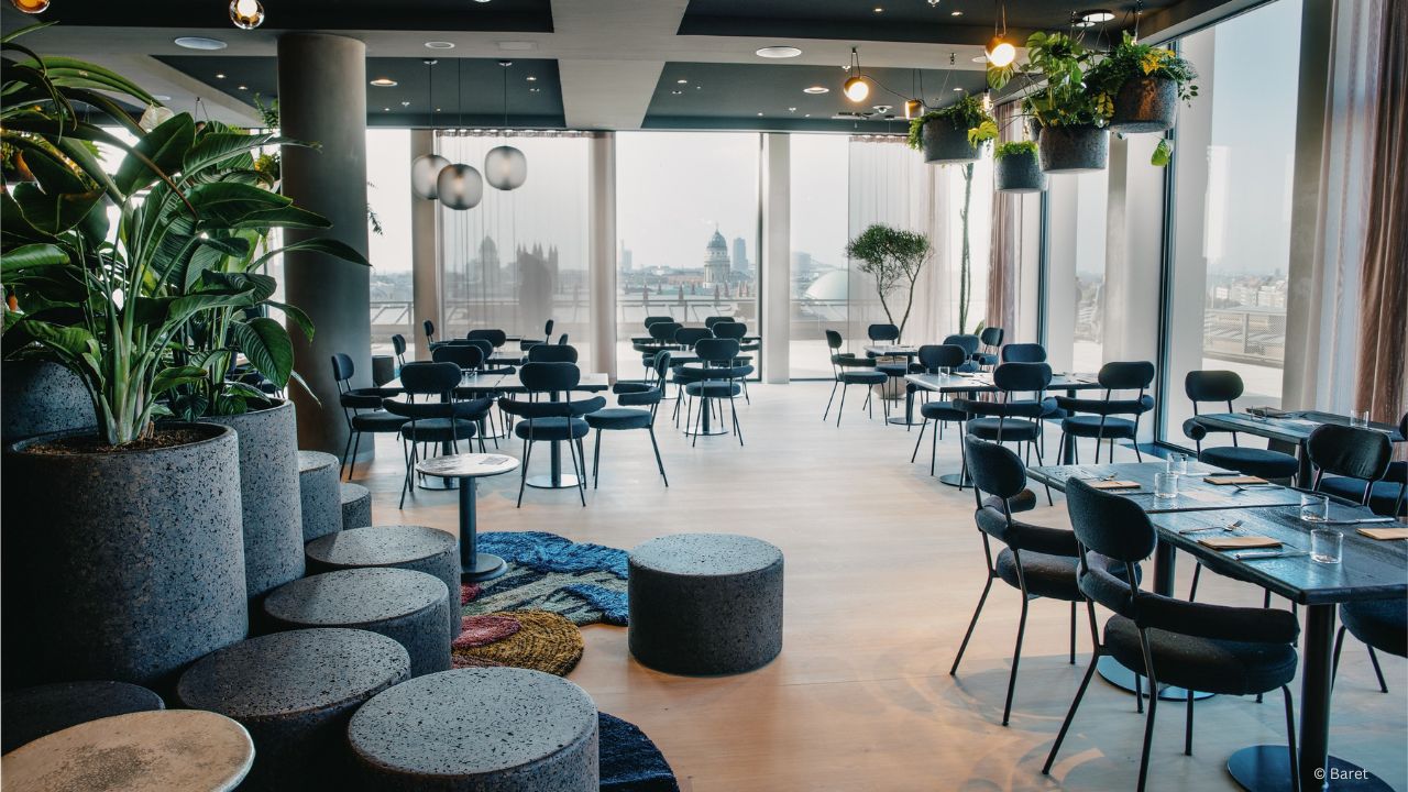 Restaurant Baret Innenansicht Humboldt Forum Berlin