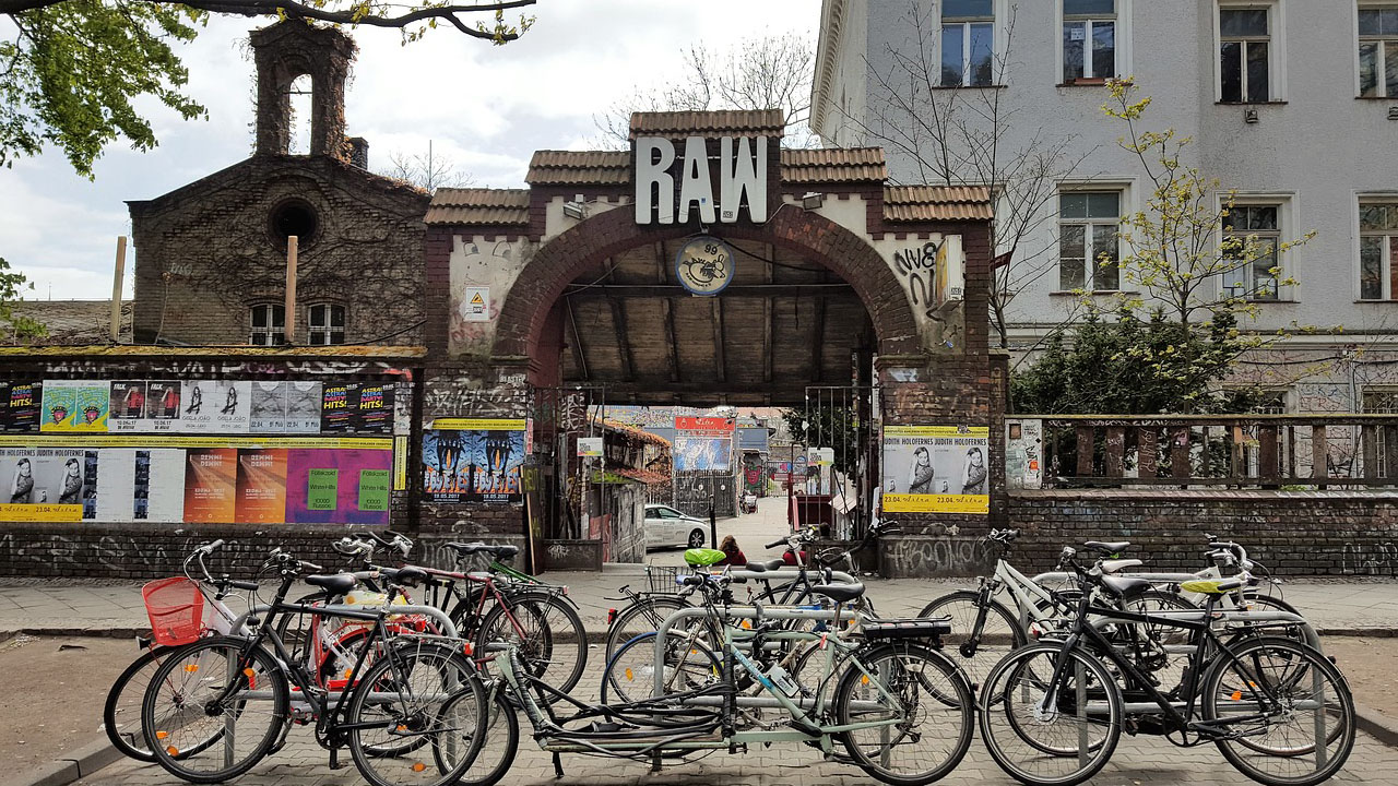Kunsthaus Urban Spree auf dem RAW Gelände