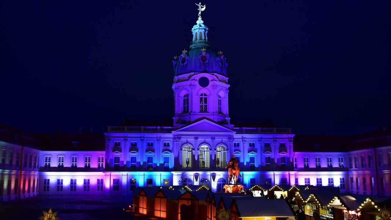 Weihnachten Schloss Charlottenburg in Berlin