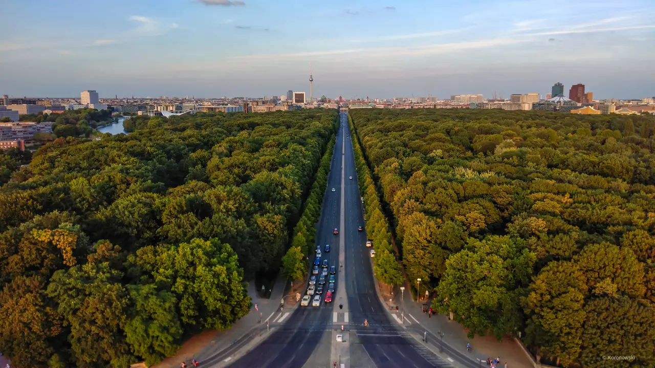 Visit the largest park in Berlin.