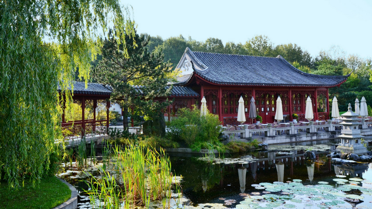 Marzahn Recreational Park And The Gardens Of The World Berlin