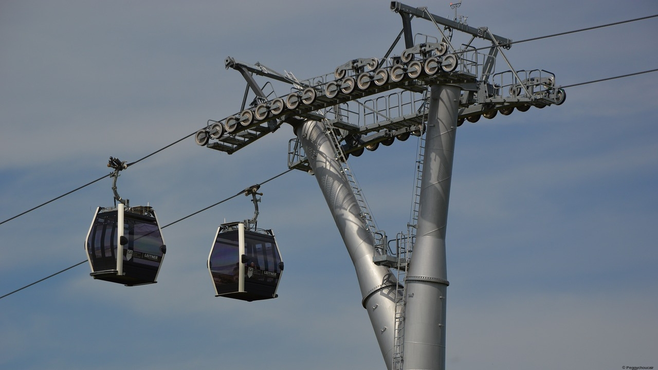 Seilbahn Gaerten der Welt