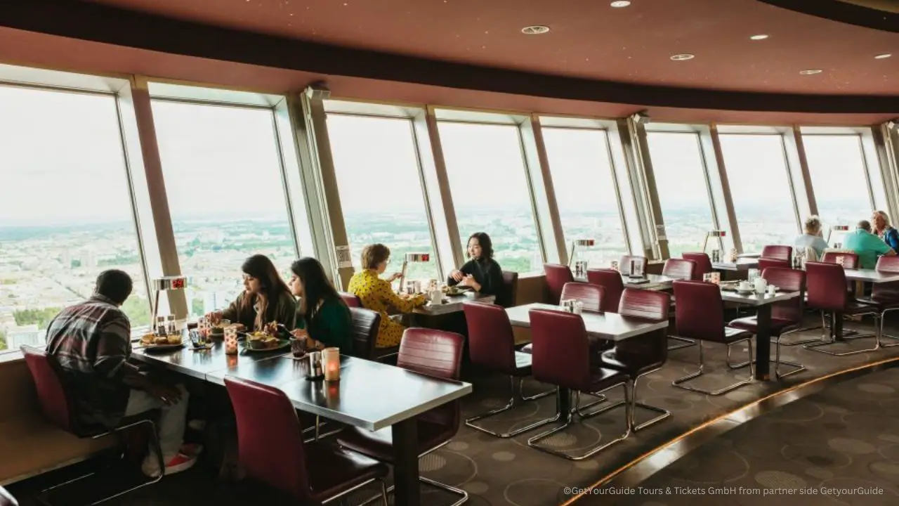 Berlin TV Tower Restaurant Inner Circle Ticket Fast View2
