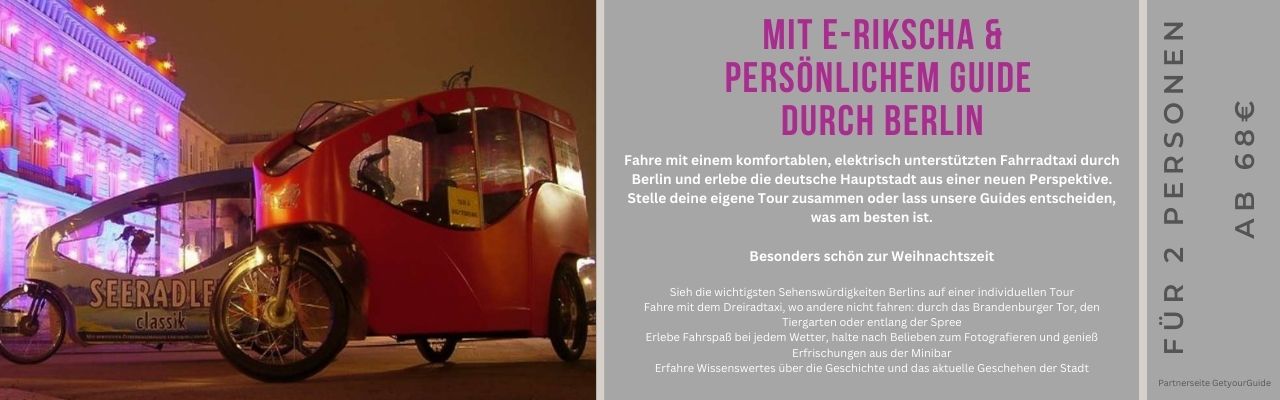 E Rikscha in Berlin