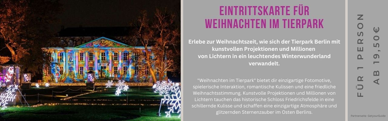 Ticket Weihnachten im Tierpark Berlin