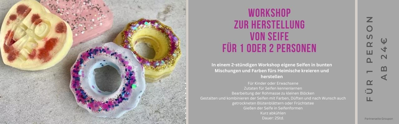 Workshop zur Herstellung von Seife