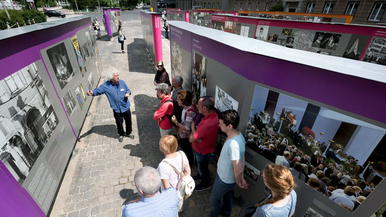 The 'Revolution and Fall of the Berlin Wall' Open Air Exhibition