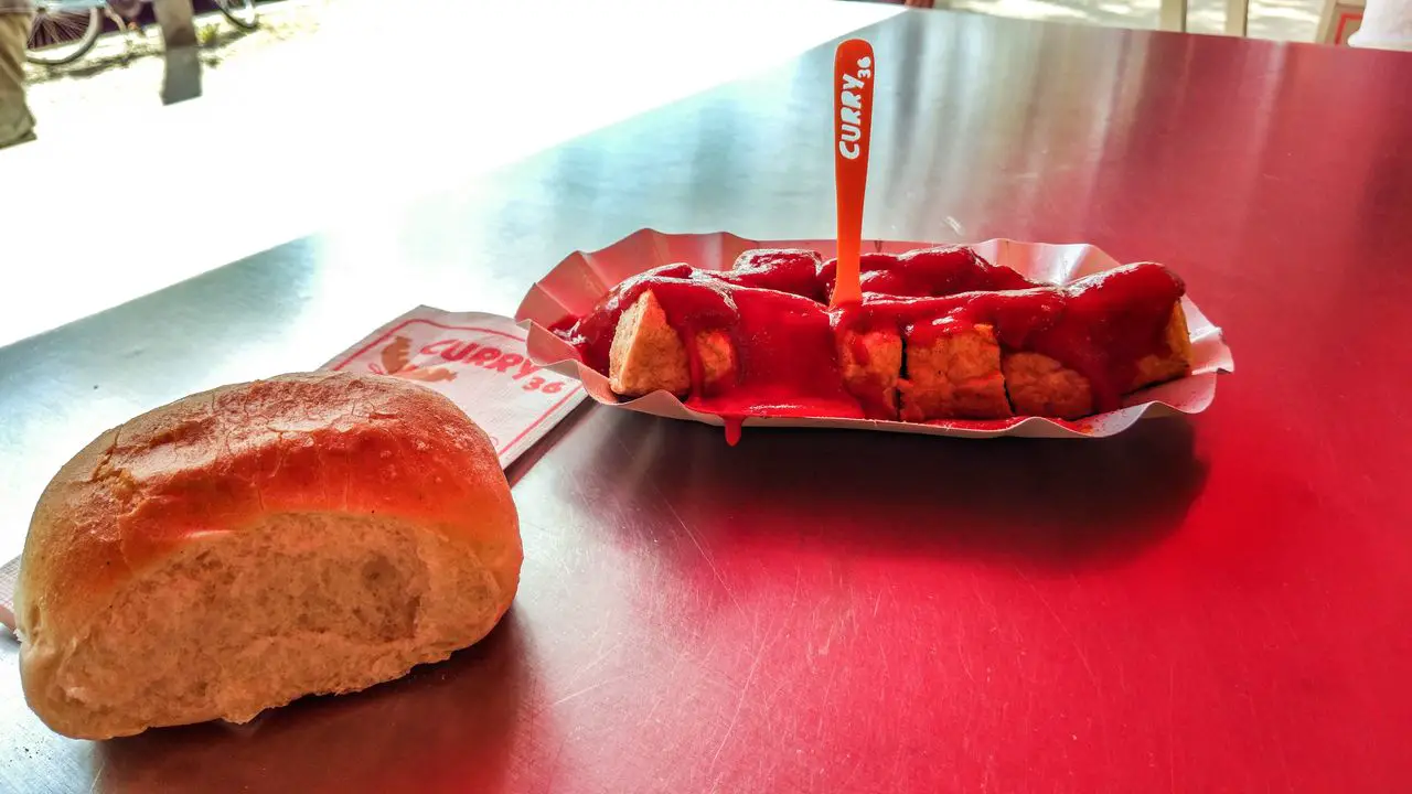 The Berlin Currywurst with taste
