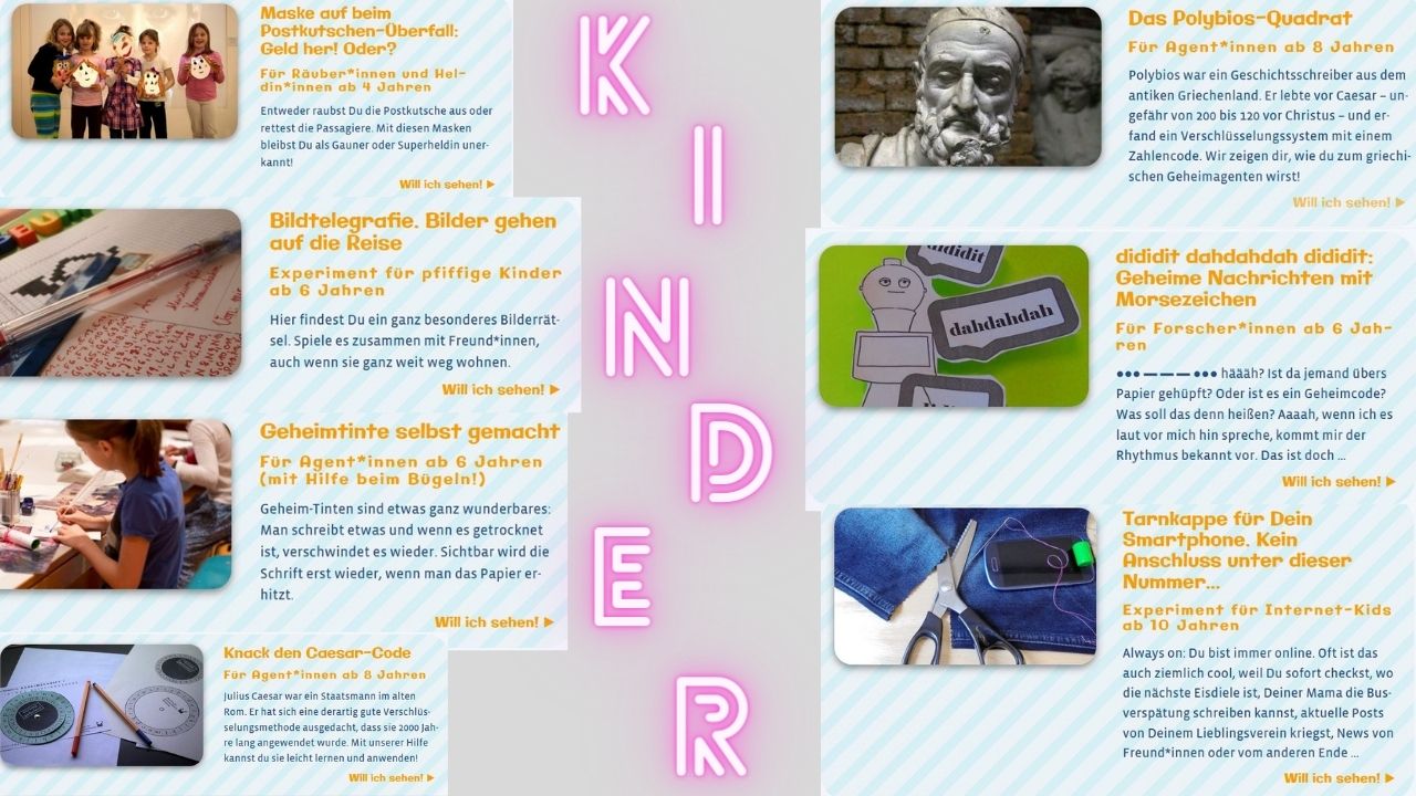 Museum fuer Kommunikation Kinder1