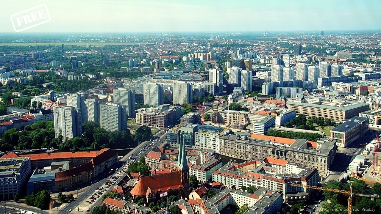 Blick auf Berlin