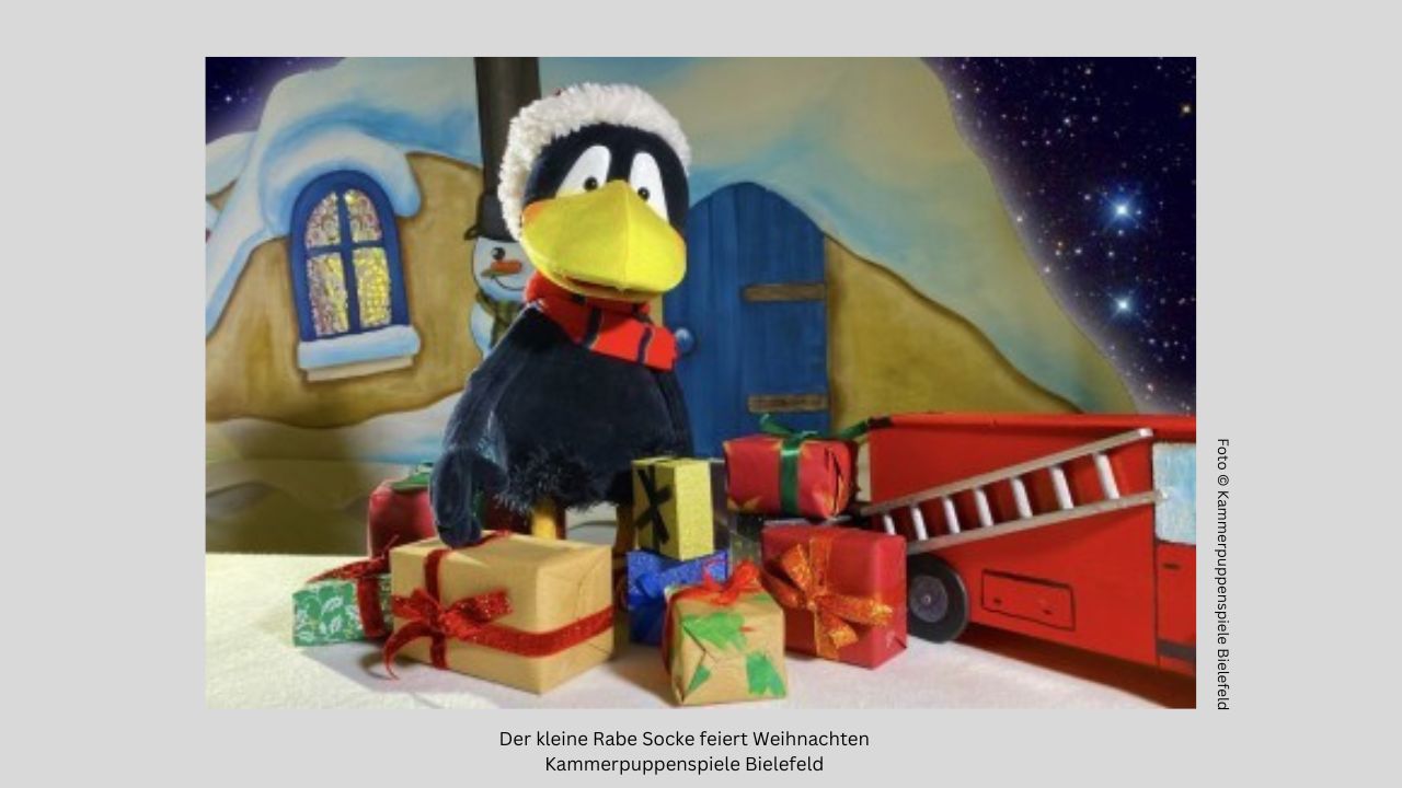 Der kleine Rabe Socke feiert Weihnachten