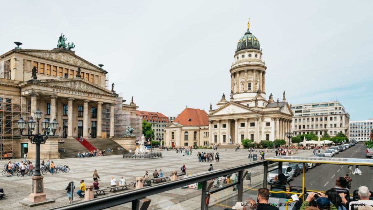 Bick auf den Gendarmenmarkt Berlin