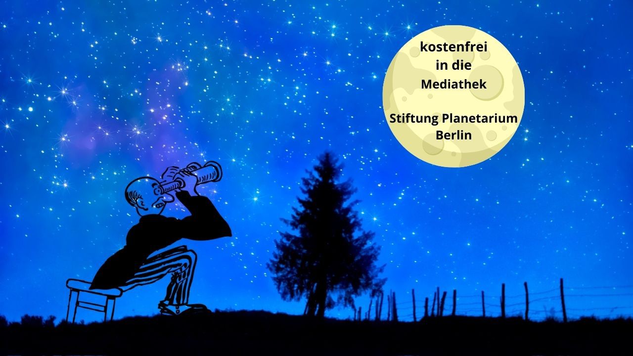 Besuchen Sie kostenfrei die Mediathek Planetarium Berlin.