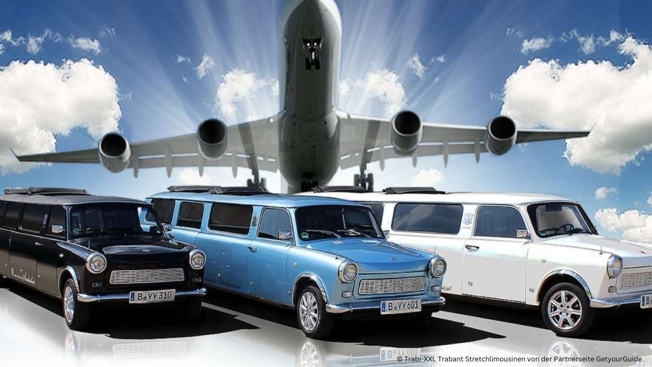 Trabi-Limo Flughafentransfer & Stadtrundfahrt