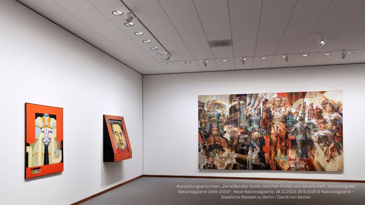 Zerreißprobe – Kunst zwischen Politik und Gesellschaft in der Neuen Nationalgalerie in Berlin