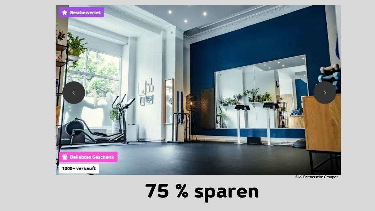 EMS-Training - Partnerseite Groupon
