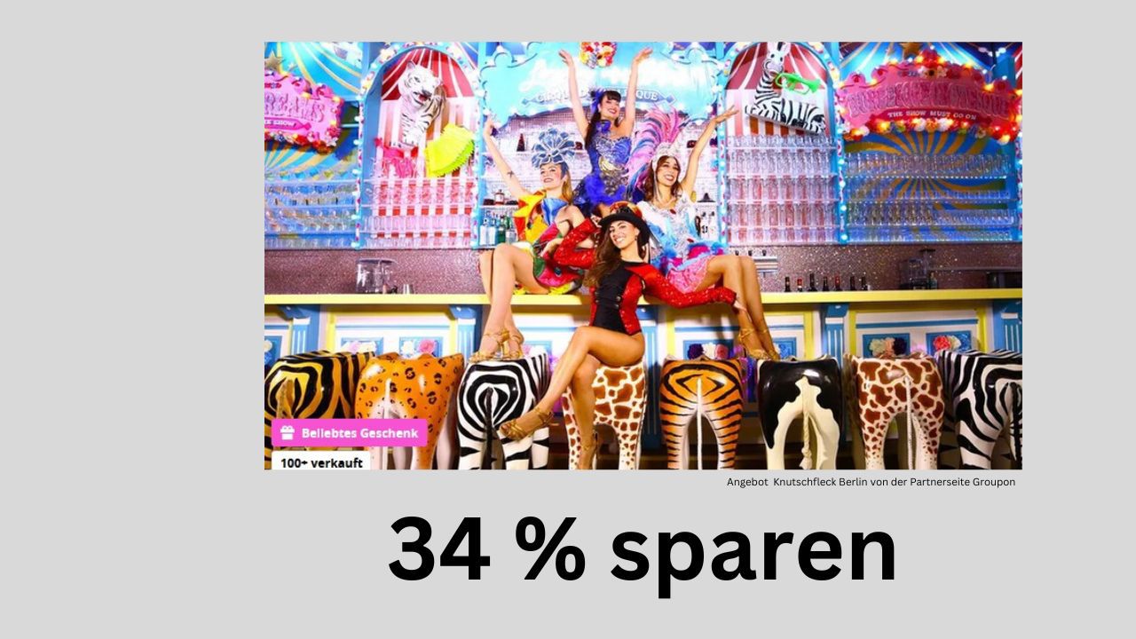 Gutschein für 2 Tickets - Show im Knutschfleck Berlin