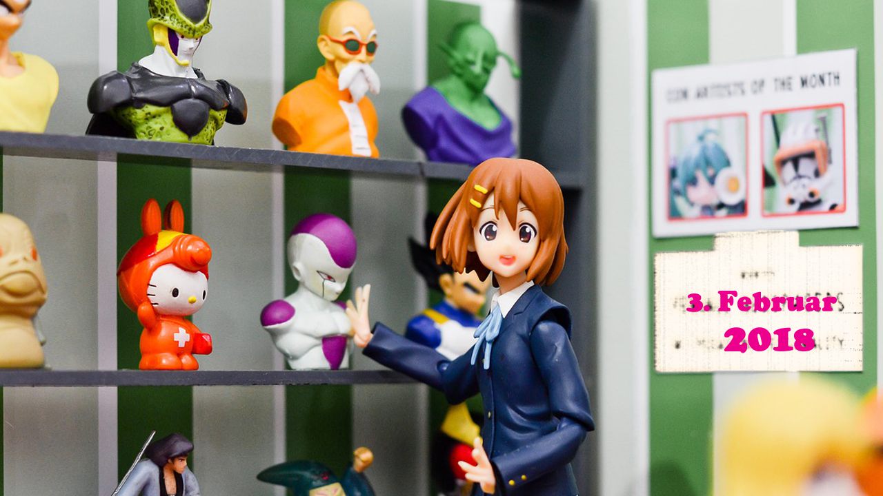 Anime-Flohmarkt - am 3. Februar 2018