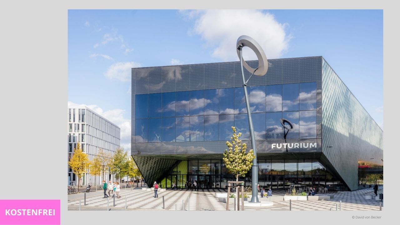 Auf zur Geburtstagsparty ins Futurium Berlin mit kostenfreiem Eintritt.