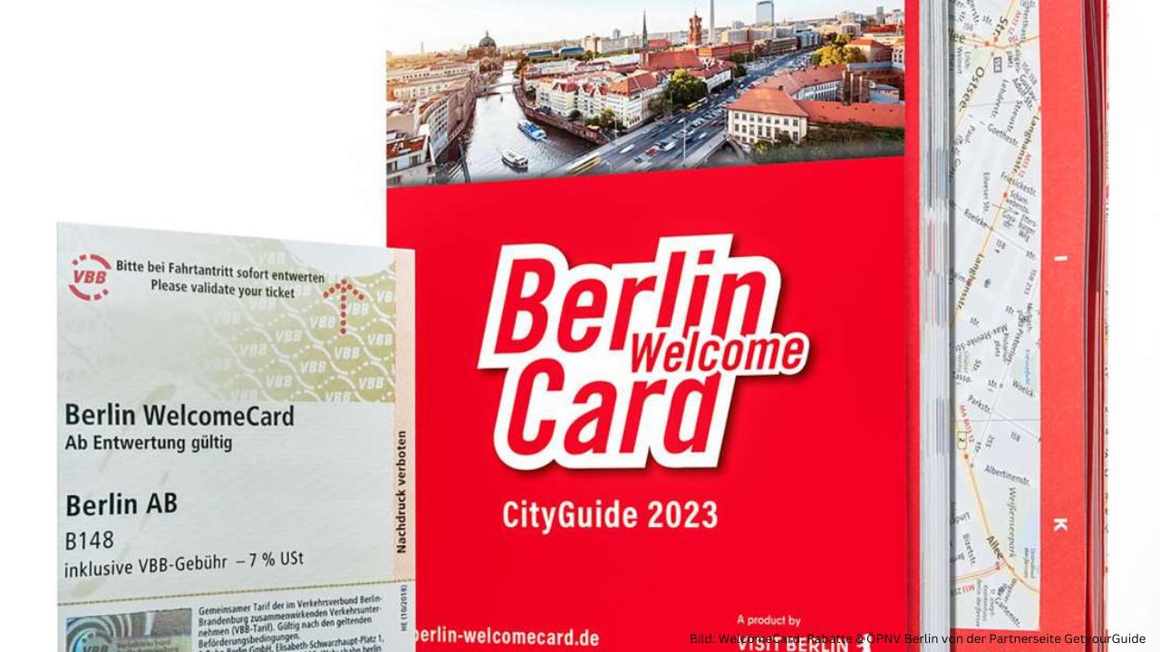 Das Berlin Welcome Card Ticket mit Ermäßigung bis zu 50%.