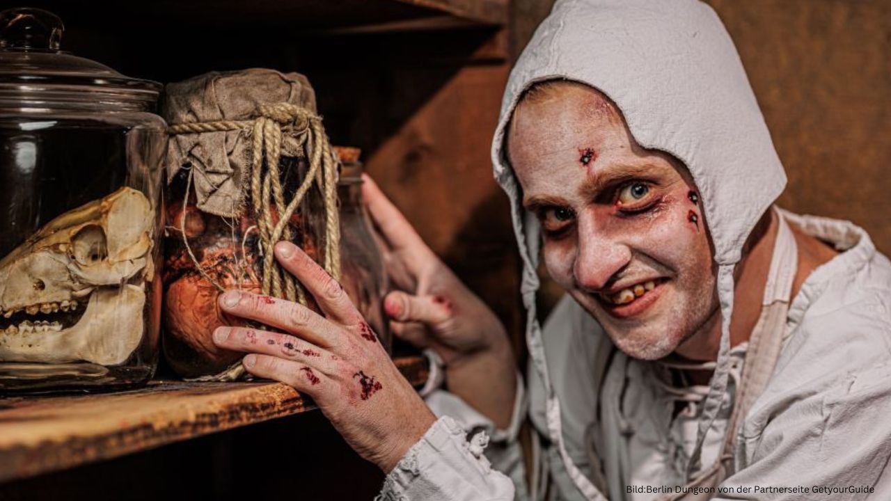 Besuchen Sie das Dungeon in Berlin.