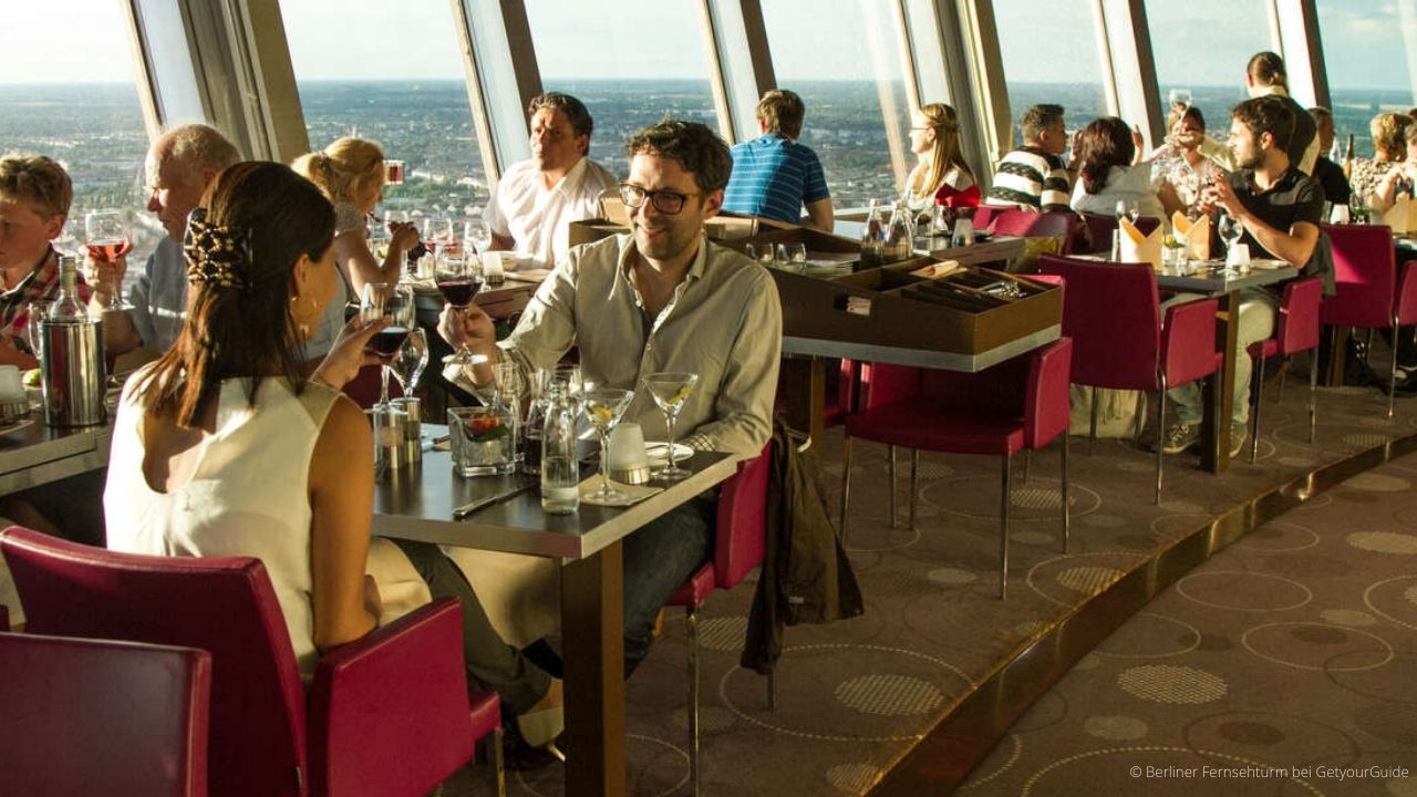 Mittagessen im Berliner Fernsehturm