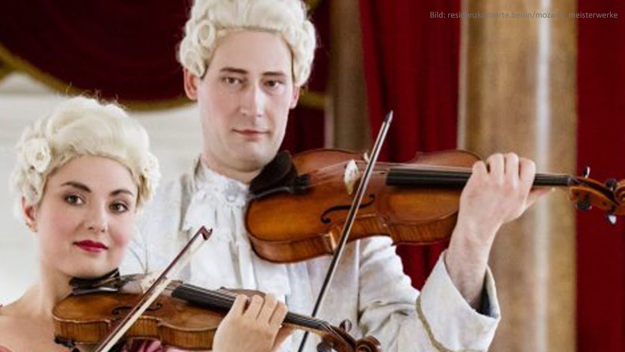 Mozart's Masterpieces - Classical Concerts in Charlottenburg Palace Berlin