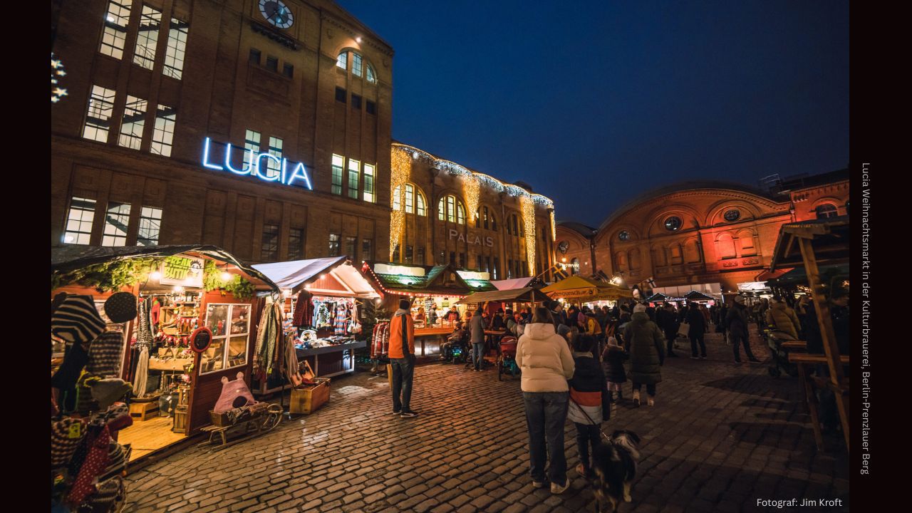 Lucia Weihnachtsmarkt in der Kulturbrauerei Berlin