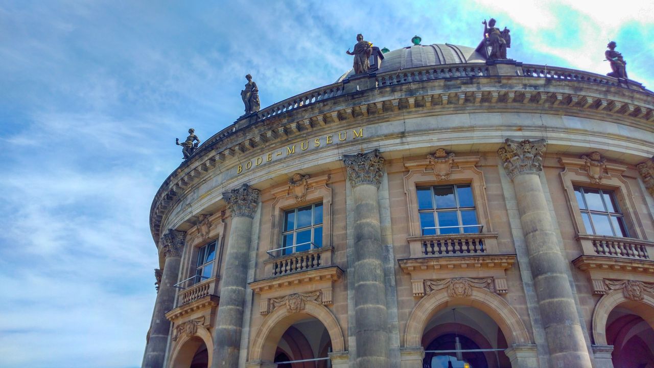 Bode Museum on Museum Island in Berlin