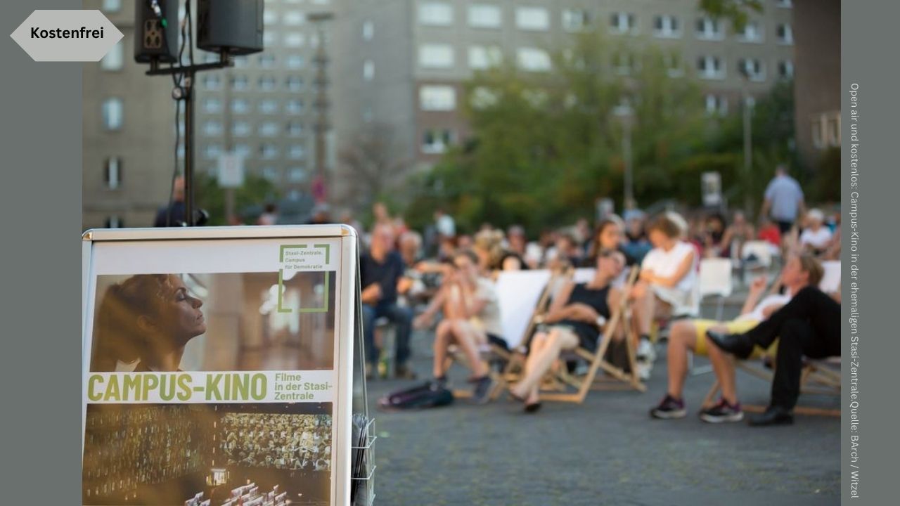 Campus-Kino in der Stasi-Zentrale Berlin