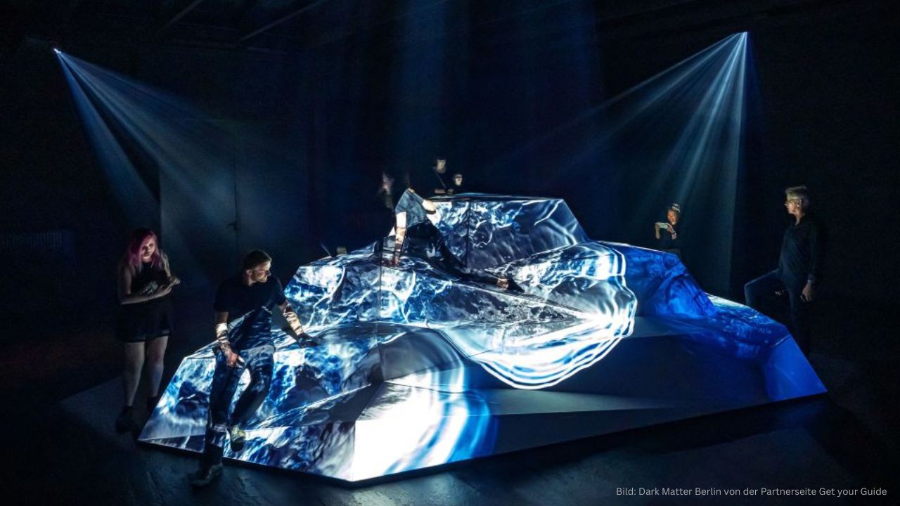 Dark Matter Lichtkunst in Berlin
