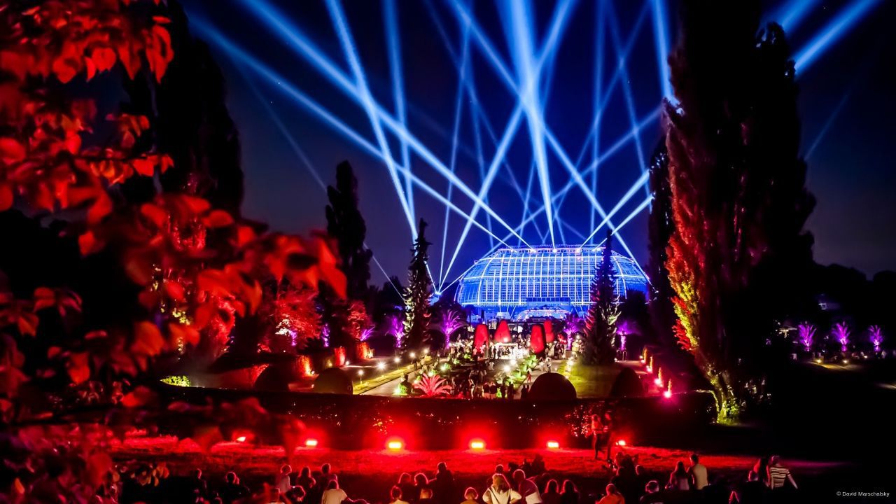 Botanische Nacht 2020 in Berlin.