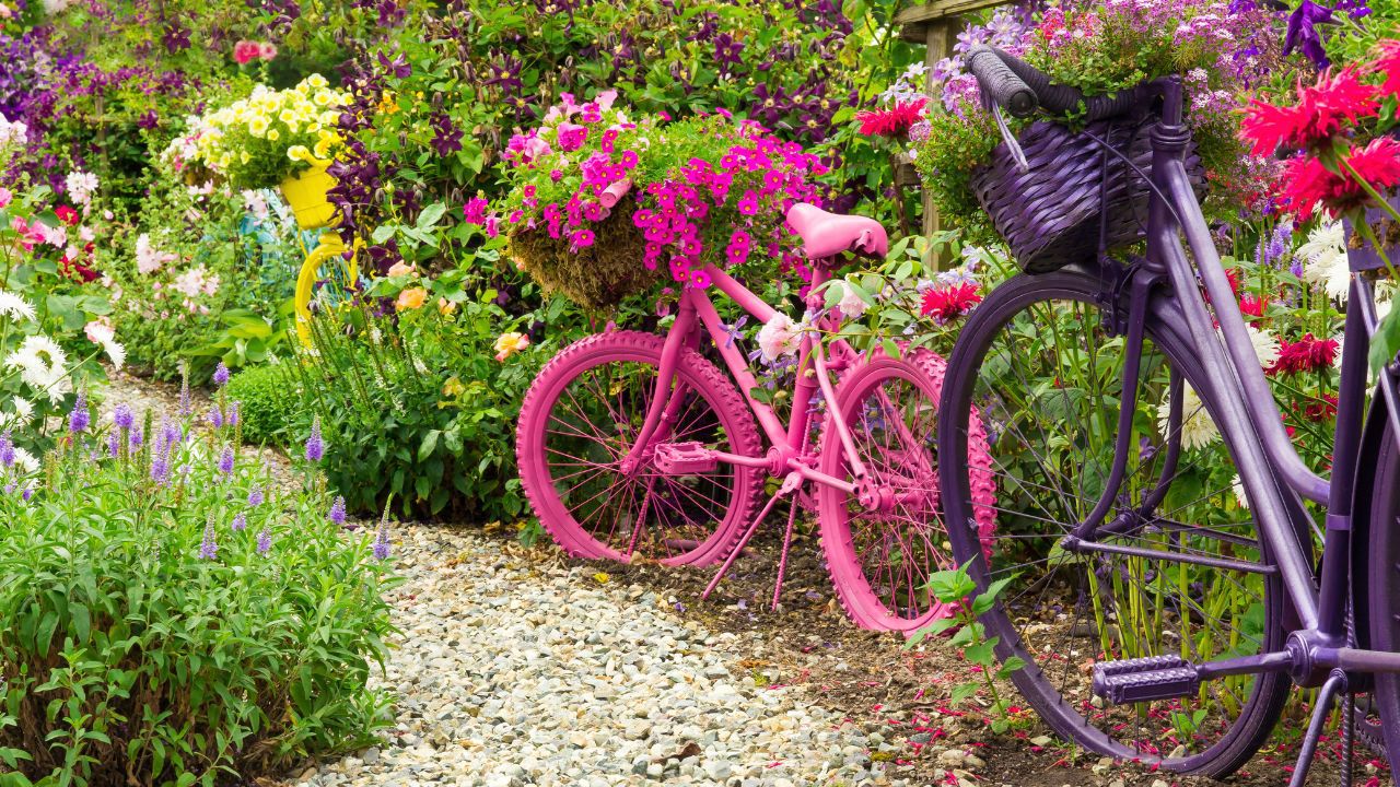 Radtour - versteckte Gärten